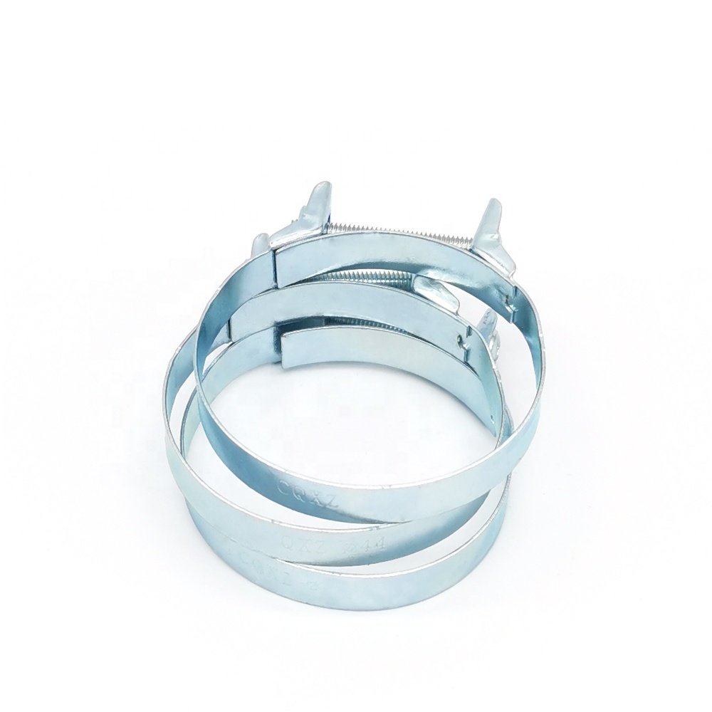 Hot Selling Auto Pipe Clamp Steel Cable Clips for Car Air Filter Hose Clamps Zinc Finish Direct from Factory