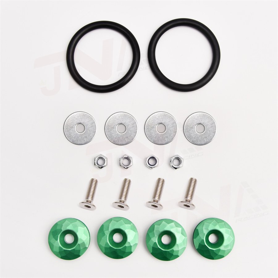 JDM Diamond Style CNC Quick Release Fastener Universal Car Bumper Trunk Quick Release Fastener