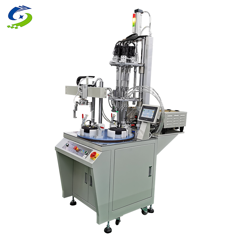 2024 New Product Turntable Type Automatic Screw Locking Fast Screwing Auto Feed Screwdriver Machine with Manipulator Robotic Arm