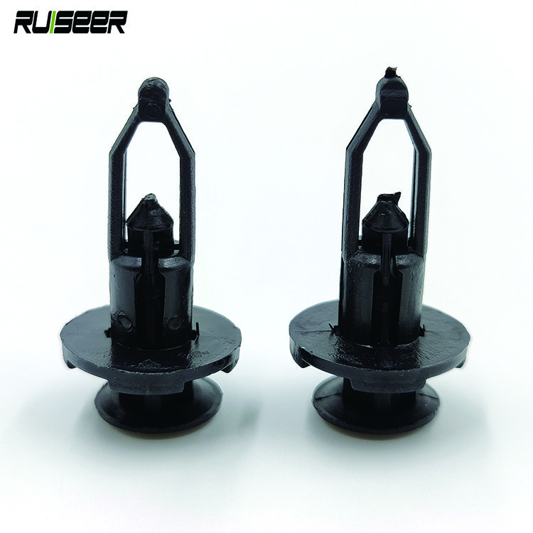 Hot Sale 100pcs Auto Bumper Fastener 8mm Hole Rivet Retainer Push Engine Cover Car Door Trim Panel Clip Fasteners