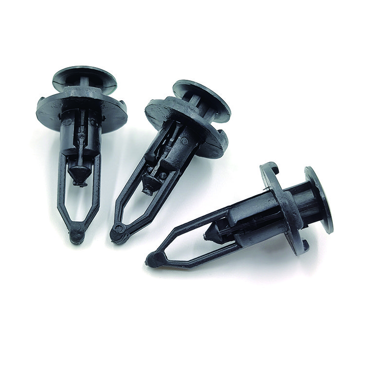 Hot Sale 100pcs Auto Bumper Fastener 8mm Hole Rivet Retainer Push Engine Cover Car Door Trim Panel Clip Fasteners