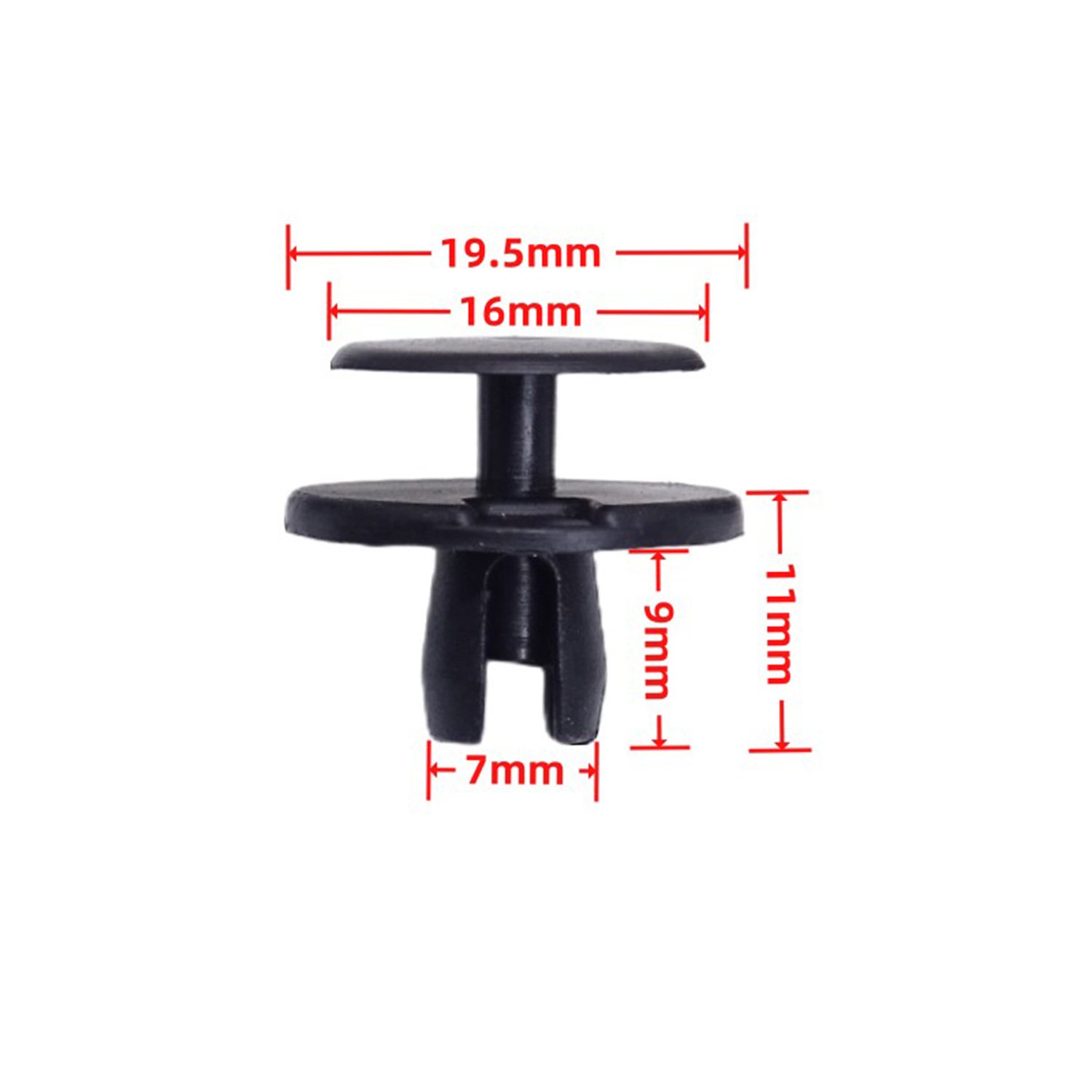 Auto Fastener Push-type Clip Trunk Carpet Clip for BMW E30 E32 E34 E38 51481938725