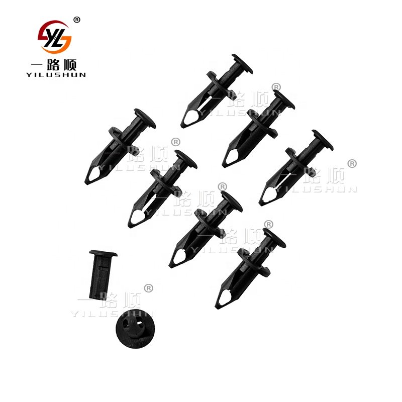 B84 500Pcs/Bag Auto Clips Factory Supply Car Body Fasteners Wholesale Plastic 6mm