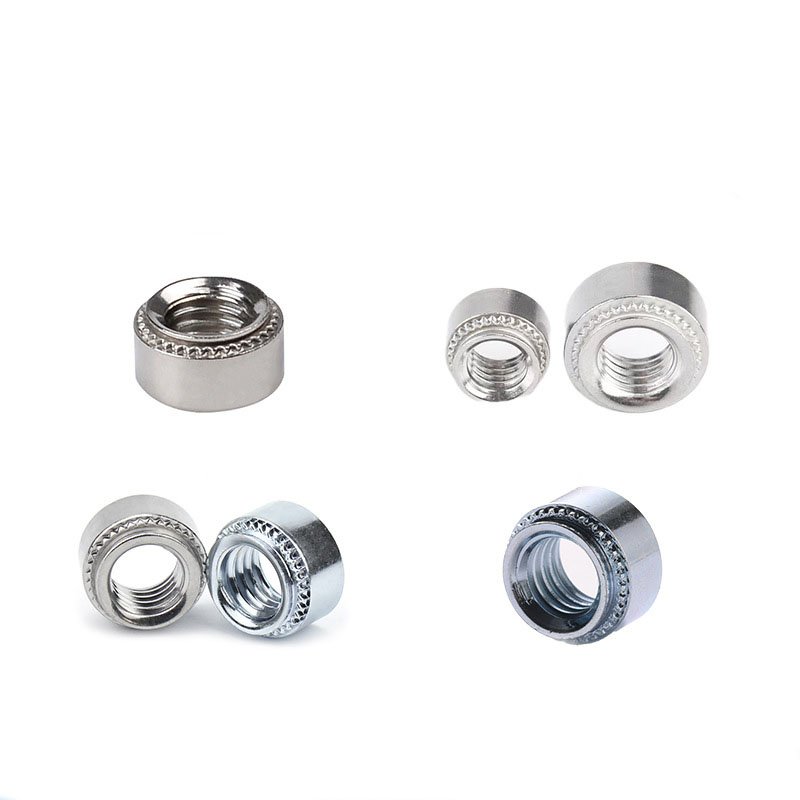 M3 Plain Zinc Plated Galvanized S SS CLS CLSS SP Carbon Stainless Steel Lock Nut Press Nut Self Clinching Nut for Sheet Metal