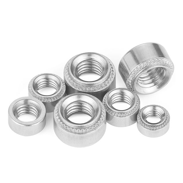 M3 Plain Zinc Plated Galvanized S SS CLS CLSS SP Carbon Stainless Steel Lock Nut Press Nut Self Clinching Nut for Sheet Metal