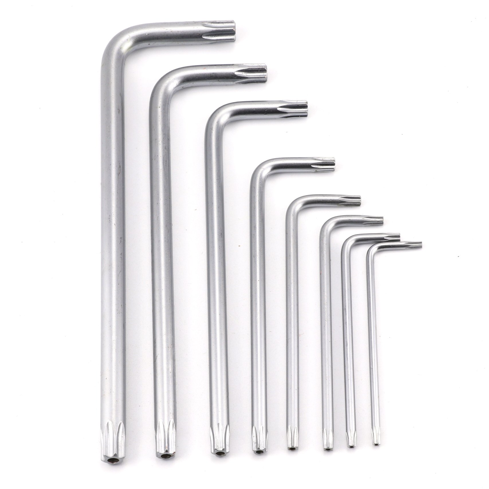 Fastener Wholesales Allen Wrench Hex Key T10 T15 T20 T25 T27 T30 T40 T45 T50 Hex Key 2mm Hex L Wrench