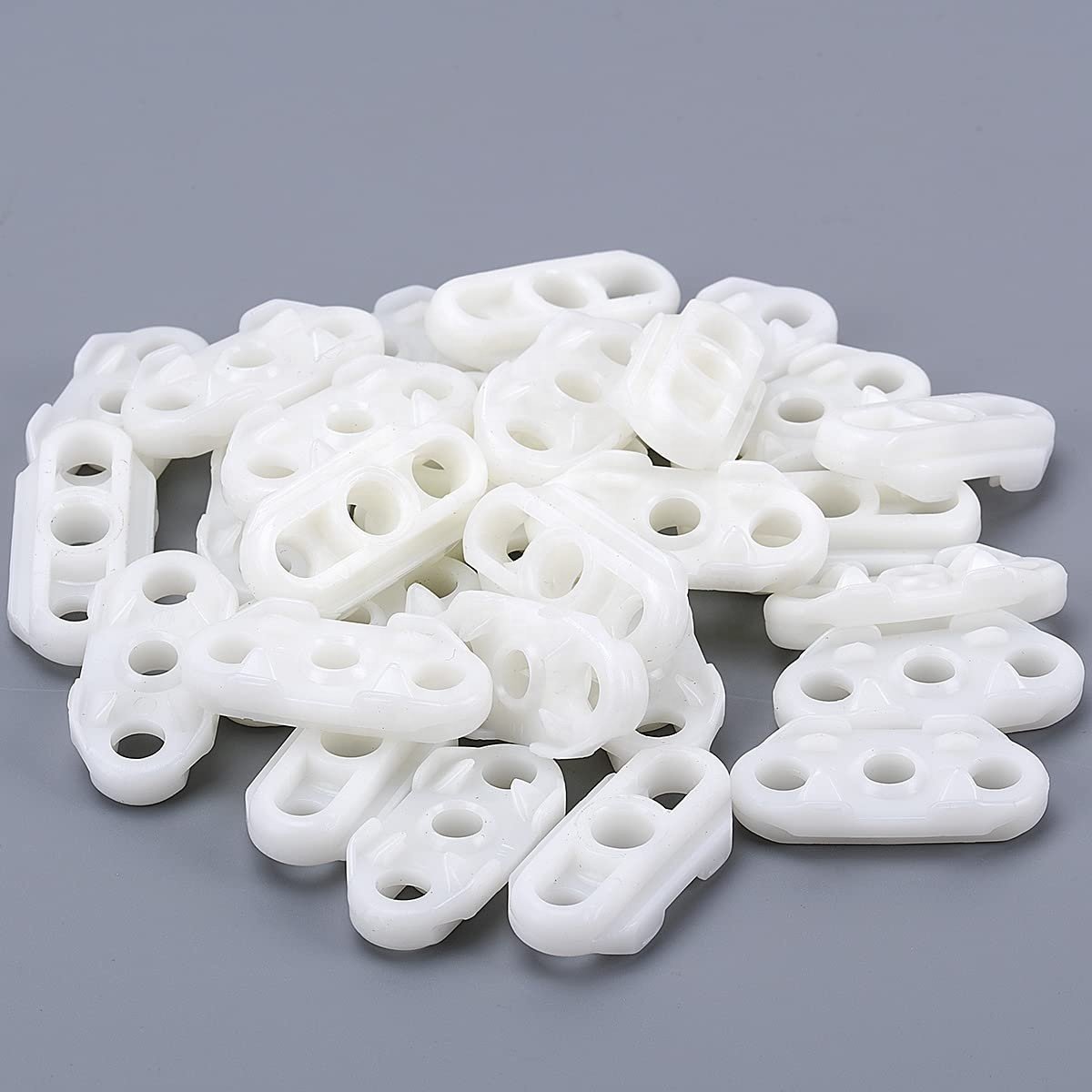Window Regulator Guide Clip Nylon White Front Door Fastener Clip 20369894