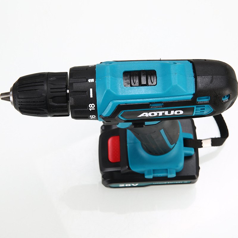 Factory Direct Sale Lithium Battery Rechargeable Hand Electric Drill Kit Handheld Hand Tools Electric Drill Kit