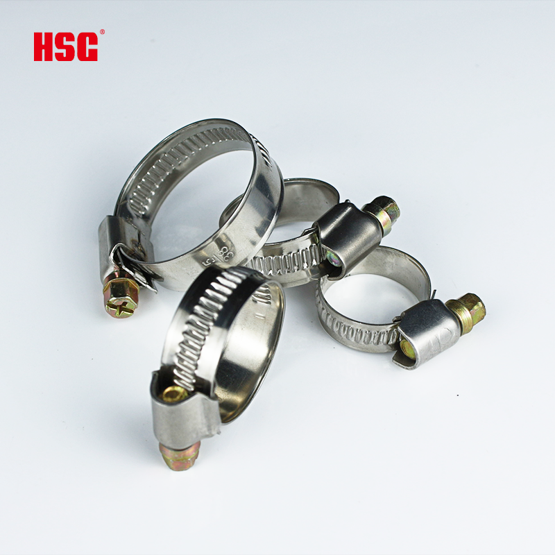 9/12mm Width Adjustable Clip Hose Cinch Clamp Hardware Fasteners 304 /201 Stainless Steel German Hose Clamp for Metal Clamp