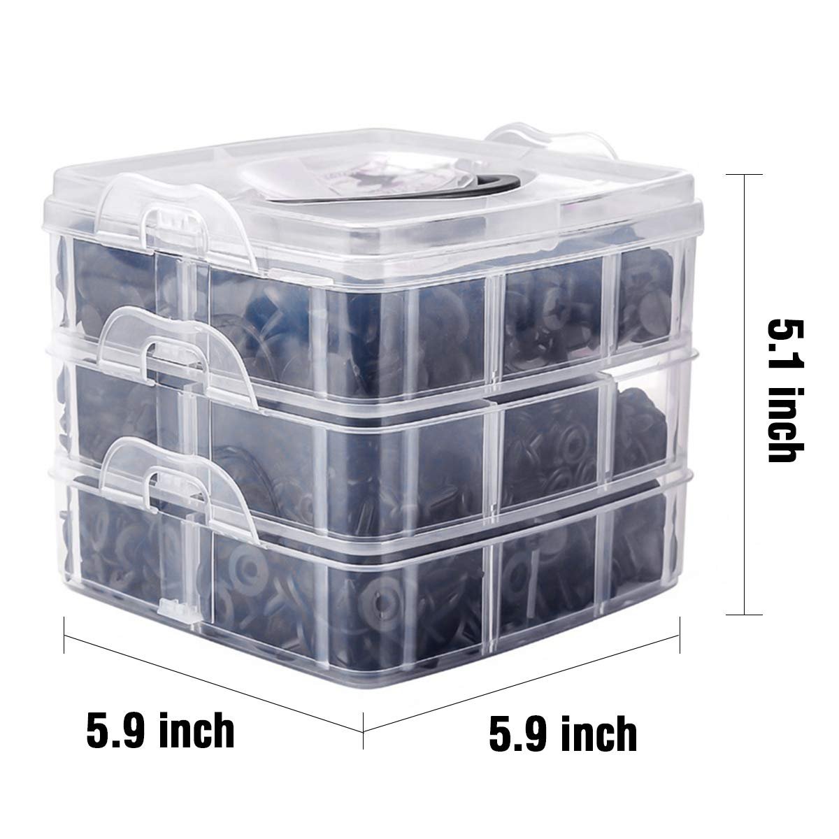 Automotive Nylon Plastic Car Push Retainer Auto Body Fasteners Assortment Clips Rivet Bumper Kit Sets
