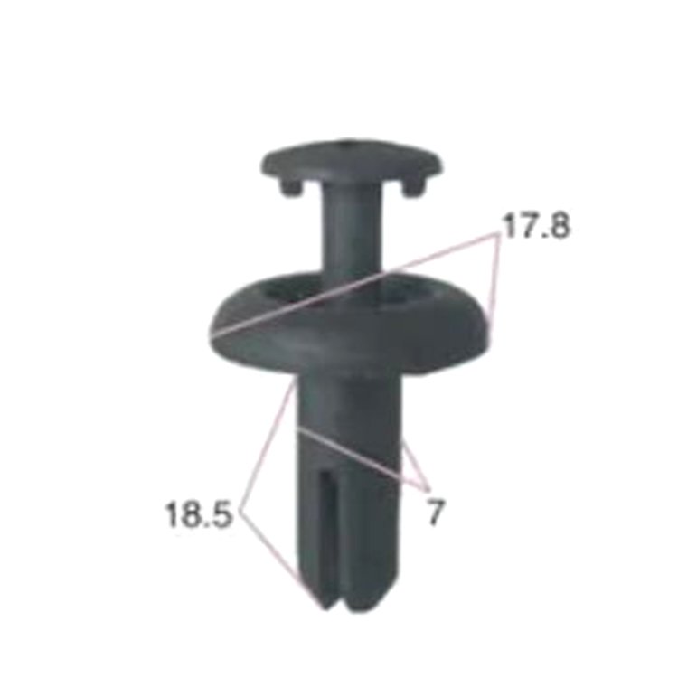 Factory direct sales auto core piercing nails plastic fasteners and clips plastic push rivets auto body clips for Mitsubishi