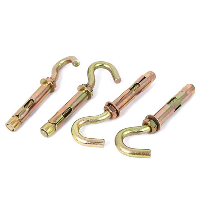 Distribute Price Sleeve Anchor M10 M12 Fasteners Zinc Concrete With Eye Bolt , Yellow 15-25 Days 10mm~60mm Available Stock