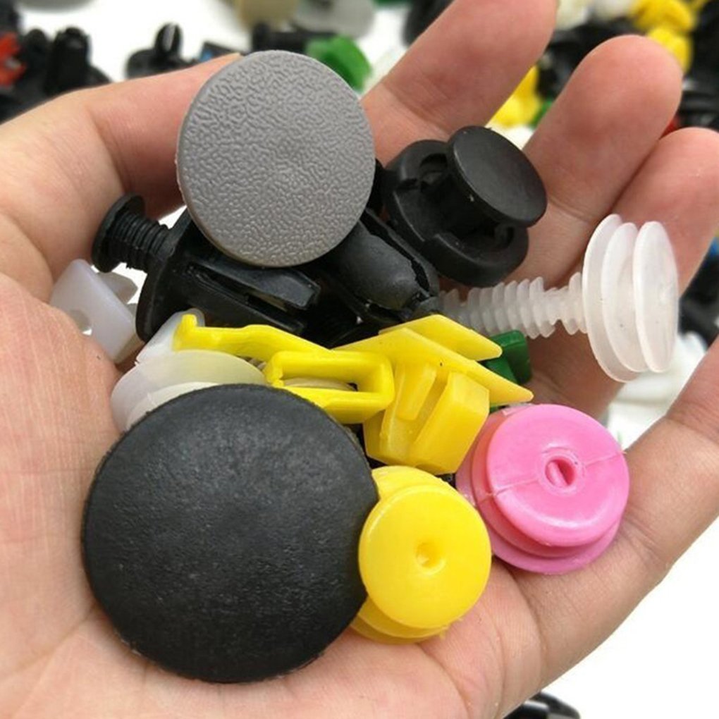 Multifunction Universal Plastic Random Mix Car Clips Fastener Screws Bumper for Auto Interior Decoration Repair