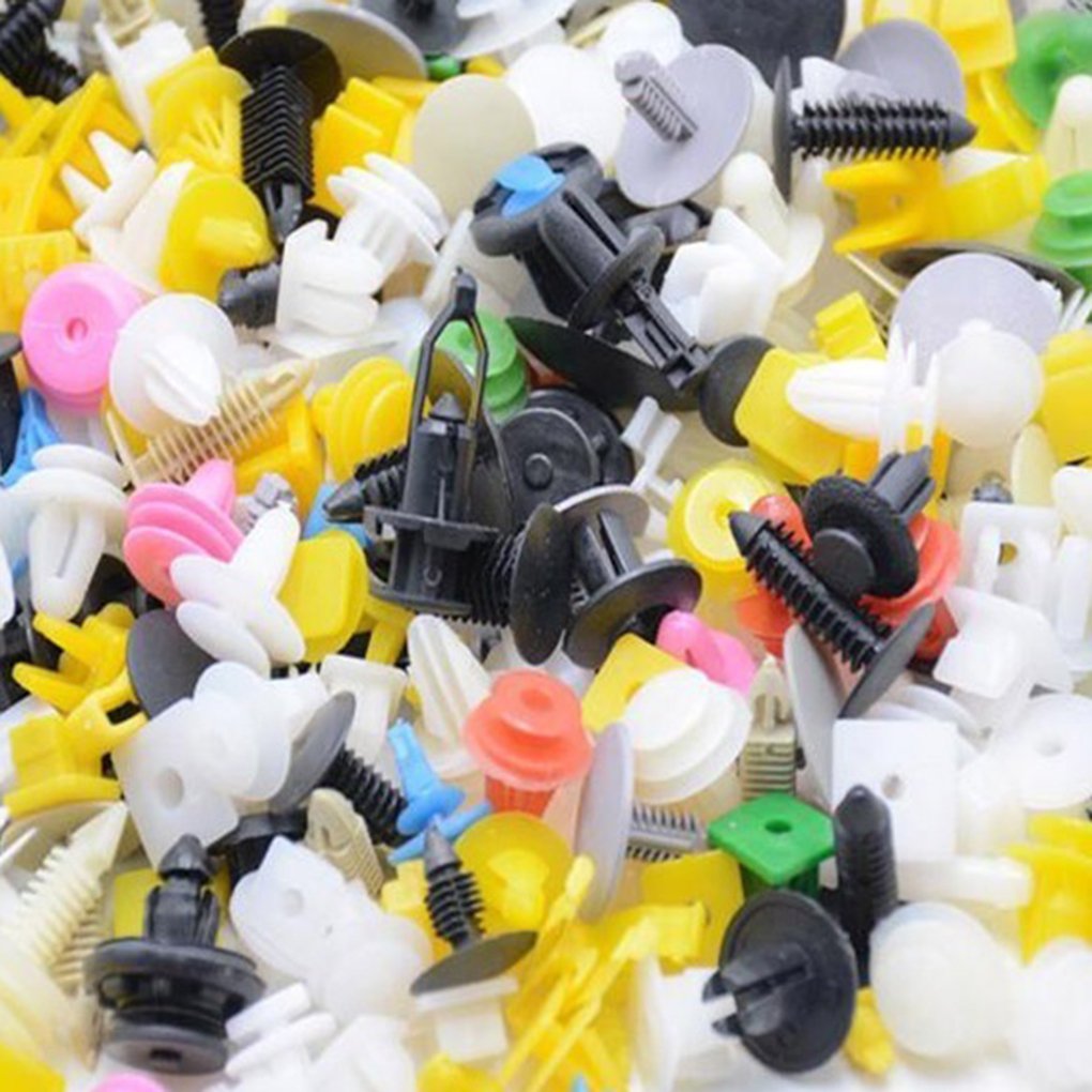 Multifunction Universal Plastic Random Mix Car Clips Fastener Screws Bumper for Auto Interior Decoration Repair