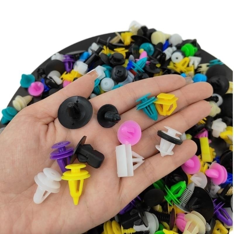 High Quality 500pcs universal plastic clips fastener car bumper clips Fender Liner Clip