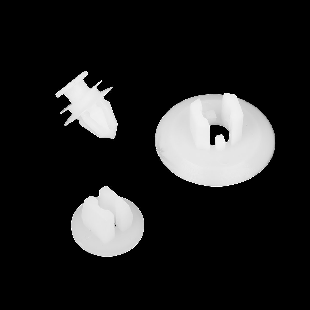 Excellent Quality Plastic Auto Parts Automotive Door Fasteners Plastic Injection Molded Parts Customized Plastic Carabiners