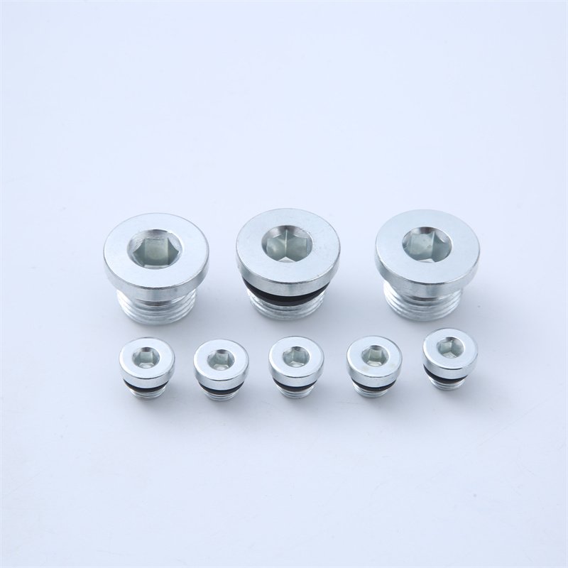 High Quality Stainless Steel Oil Pipe Plug Screws Internal Hexagonal Port Ed Oil Plugs