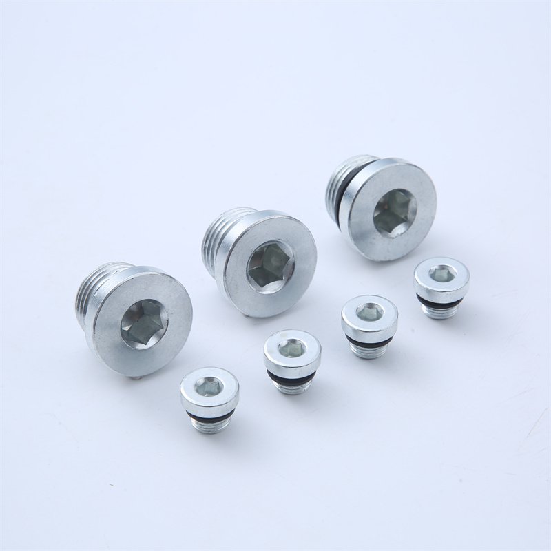 High Quality Stainless Steel Oil Pipe Plug Screws Internal Hexagonal Port Ed Oil Plugs