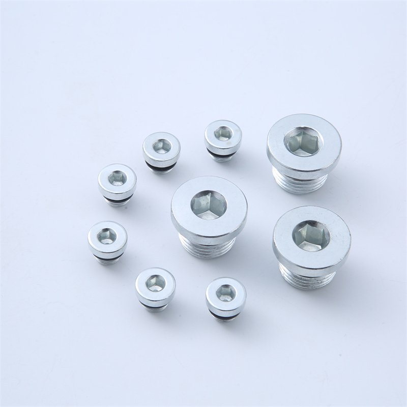 High Quality Stainless Steel Oil Pipe Plug Screws Internal Hexagonal Port Ed Oil Plugs
