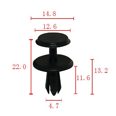 Factory Supply Plastic Rivets Auto Plastic Clips and Fasteners Car Clips Auto Body Clips101950