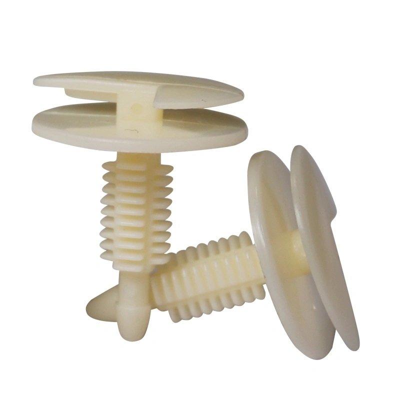 100 piezas de nailon para guardabarros, panel de parachoques, retenedor, remache, clips tipo empuje