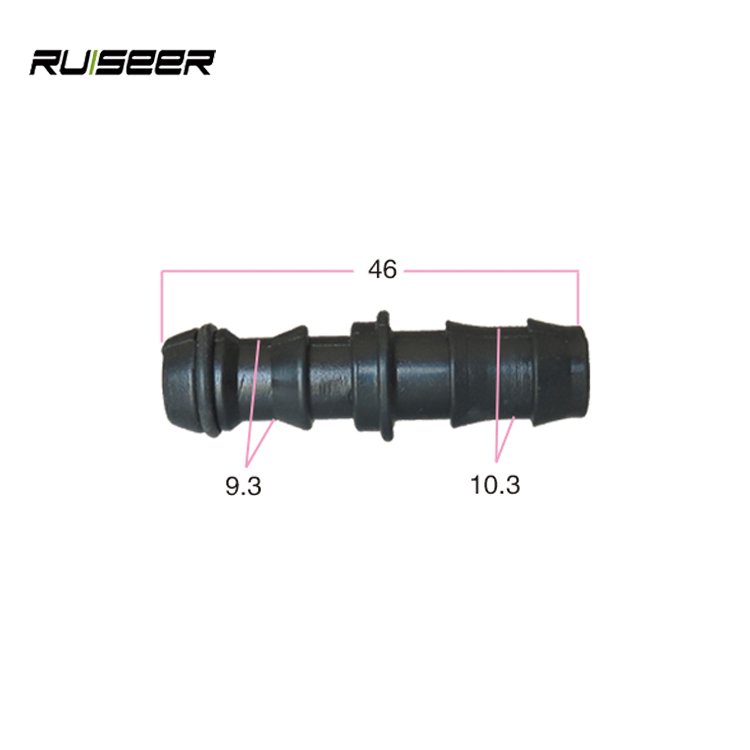 Drip Pipe Fitting 16mm Barbed Tee Connector Irrigation System Drip Hose Fittings