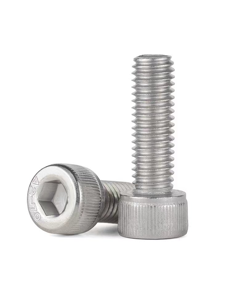 New Condition 304 Stainless Steel Hexagon Screws with Elongated Cylindrical Head & Cup Bolt Auto Fastener & Clip DIN912