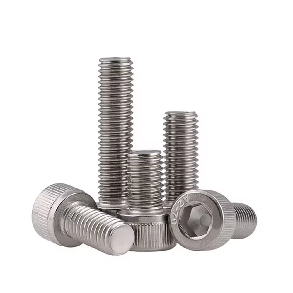 New Condition 304 Stainless Steel Hexagon Screws with Elongated Cylindrical Head & Cup Bolt Auto Fastener & Clip DIN912