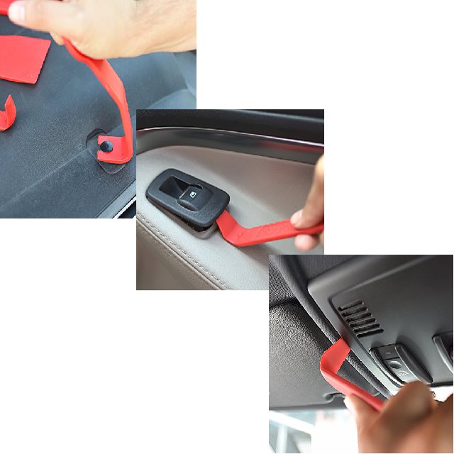 Hot Selling Vehicle 12pcs Auto Automotive Body Car Panel Repair Tools Kit Audio Trim Removal Tools Set