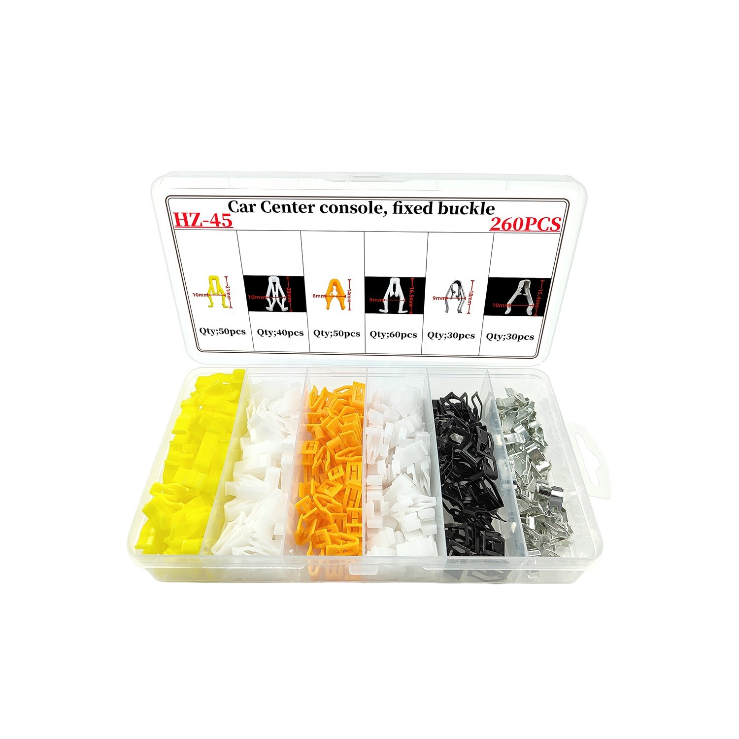 Car Audio Auto Plastic Trim Clips Automotive Central Grid Instrument Panel Plastic Nylon Car Clip Fastener For Toyota