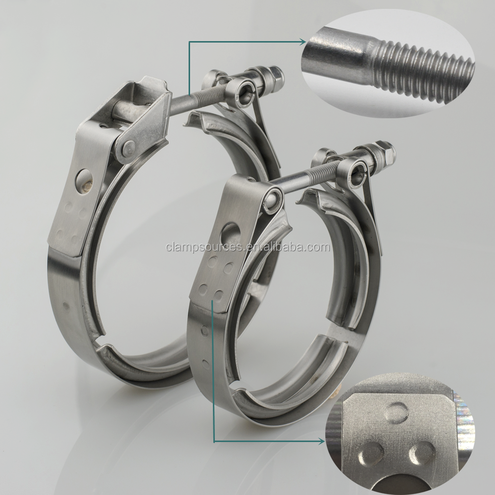 manufacture quick release v band exhaust clamps for clamps heavy duty auto pipe fitting fastener