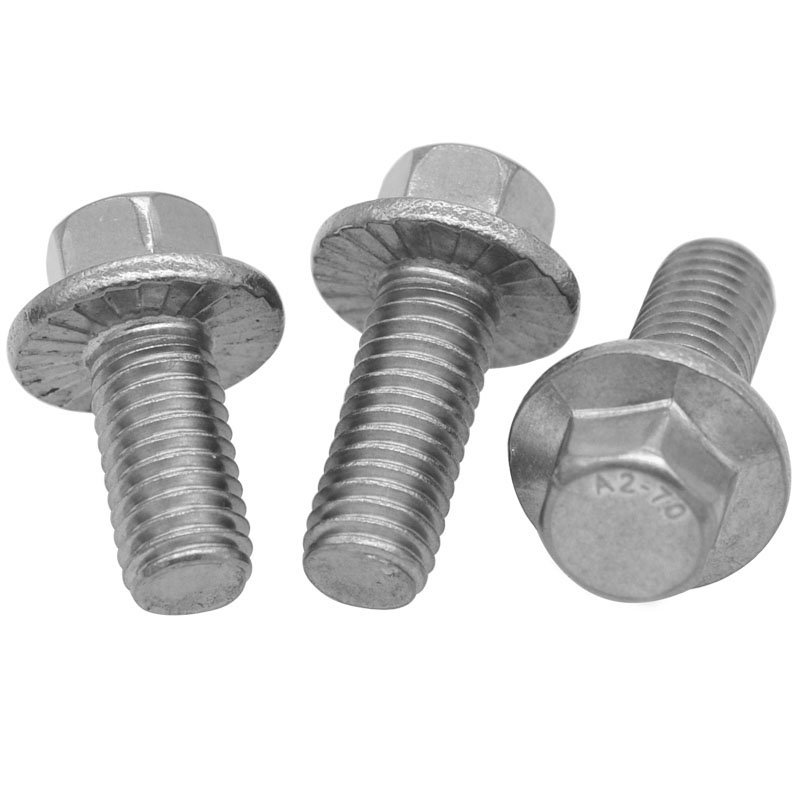 Fastener Stainless Steel M4 M6 M8 M10 M12 DIN6921 Class 4.8.8.8 10.9 12.9 Hex Flange Head Bolt