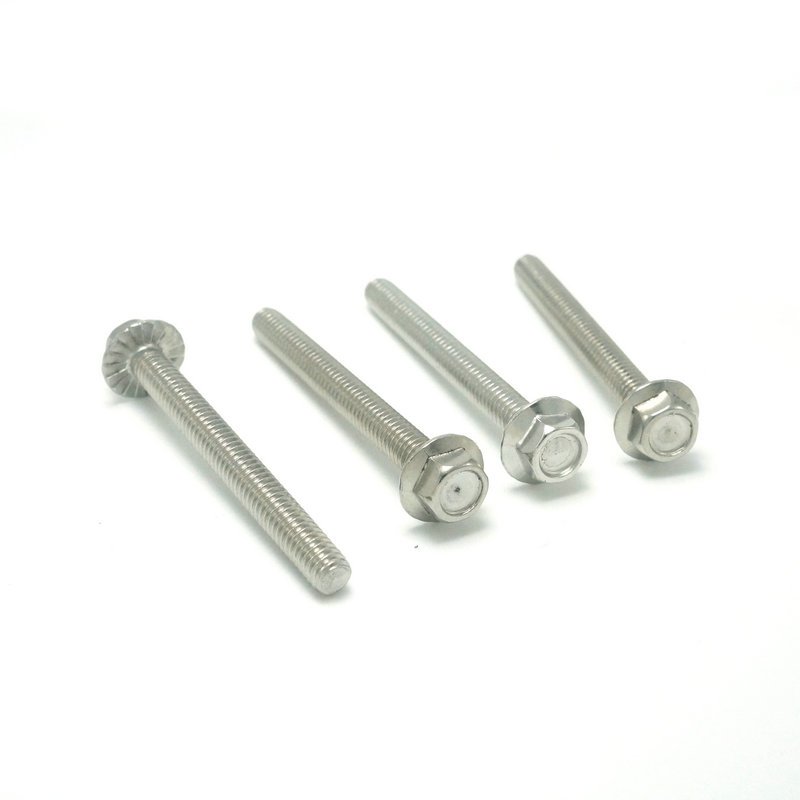 Fastener Stainless Steel M4 M6 M8 M10 M12 DIN6921 Class 4.8.8.8 10.9 12.9 Hex Flange Head Bolt