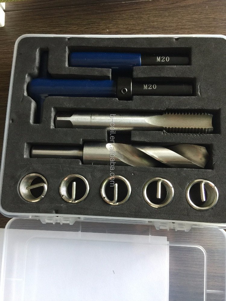 Hot Sale M24 Thread Repair Single Kit Wire Thread Insert Repair Tools Kit Auto Maintenance Tools Set