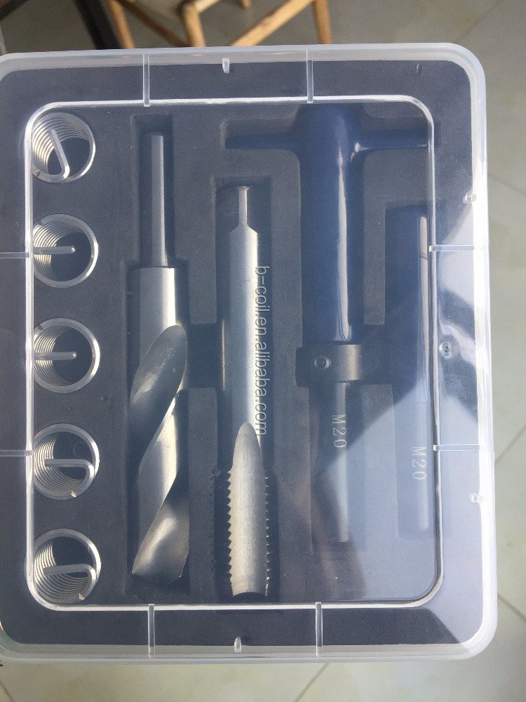 Hot Sale M24 Thread Repair Single Kit Wire Thread Insert Repair Tools Kit Auto Maintenance Tools Set