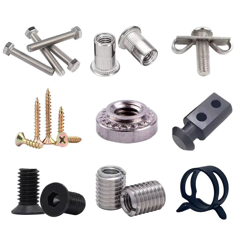 Wholesale Custom Stainless Steel Fasteners Metric Fittings Special Brass Fasteners Metric Zinc Plated Chipboard Screw