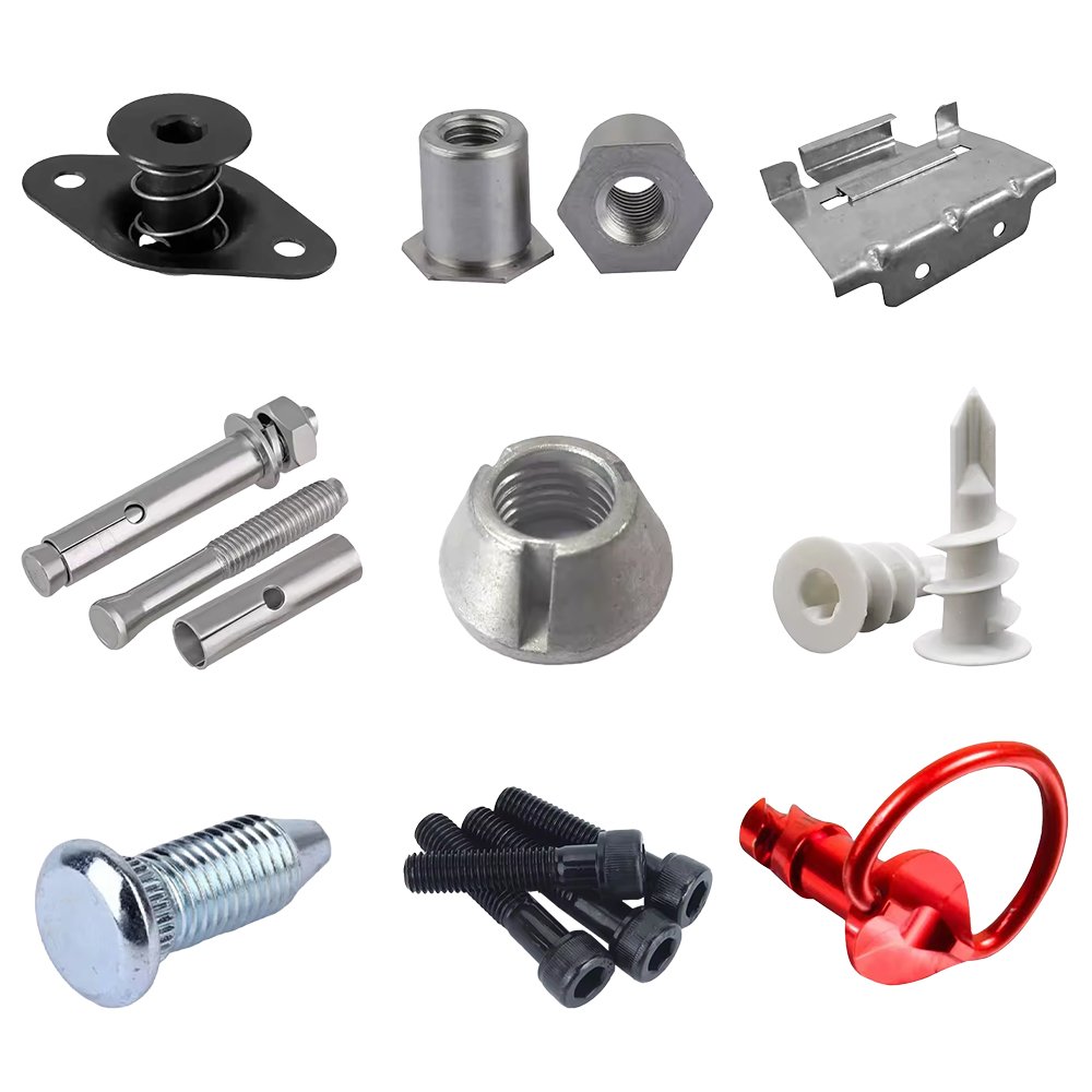Wholesale Custom Stainless Steel Fasteners Metric Fittings Special Brass Fasteners Metric Zinc Plated Chipboard Screw