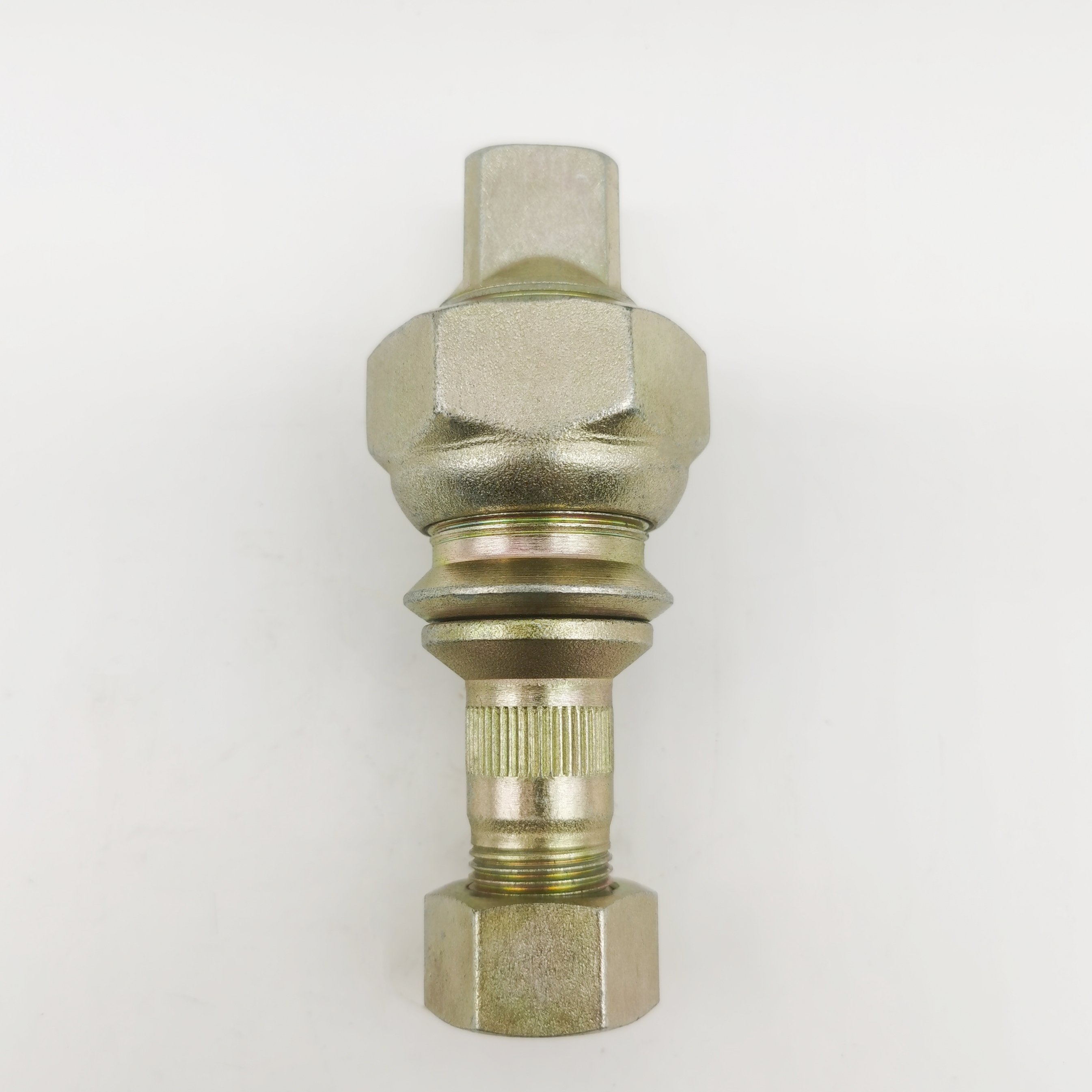 Wheel Screw RH 23mm Truck Parts For ISUZU NQR M22x1.5-M20x1.5x92mm