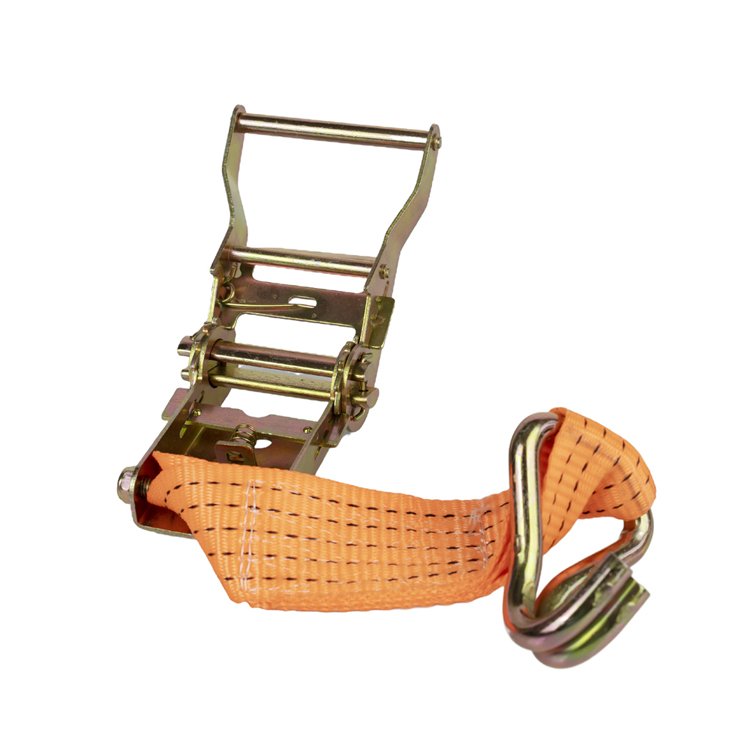 High quality Car Tie Down Strap auto Transport Strap With Ratchet car Carrier Strap