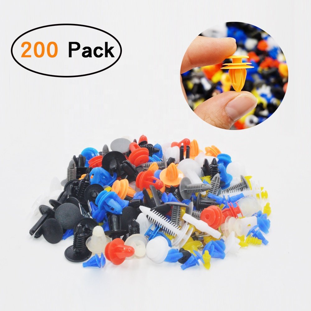 Auto Clip And Plastic Fastener Manufacturer For The Car mixed 200pcs