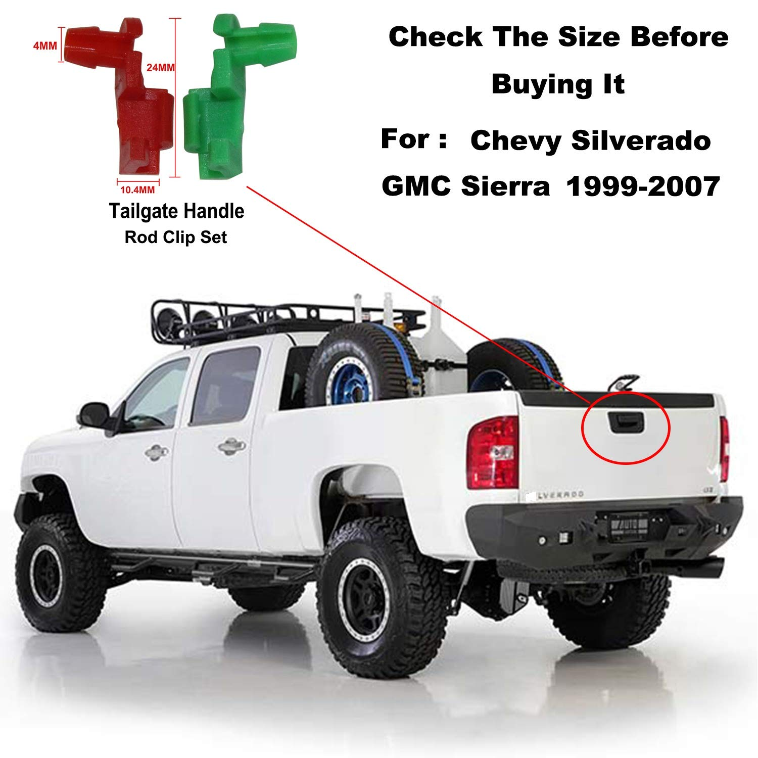 Auto Clips Car Body Retainer Assortment Trim Fasteners Clips Tailgate Handle Rod Clip Push Rivets