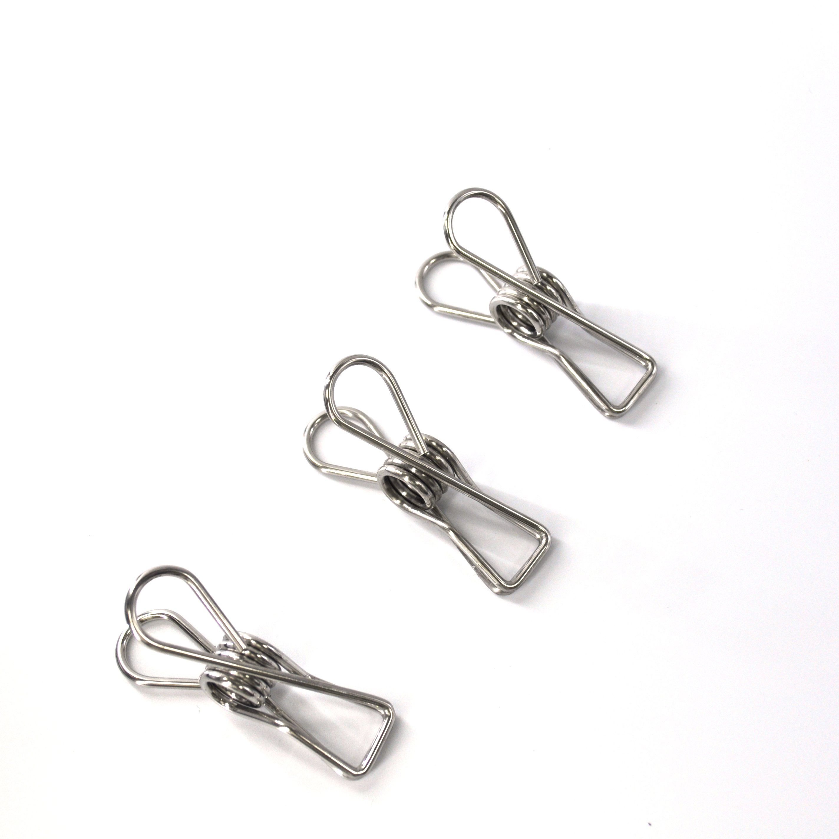 Wholesale 316 Stainless Steel clothes Sock hanger and Drying Rack With 24 Pegs Hanger