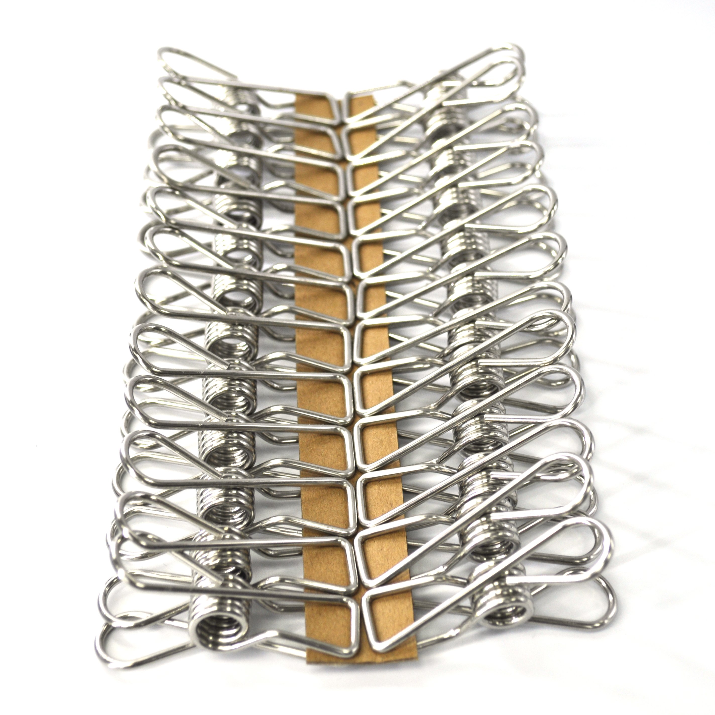 Wholesale 316 Stainless Steel clothes Sock hanger and Drying Rack With 24 Pegs Hanger