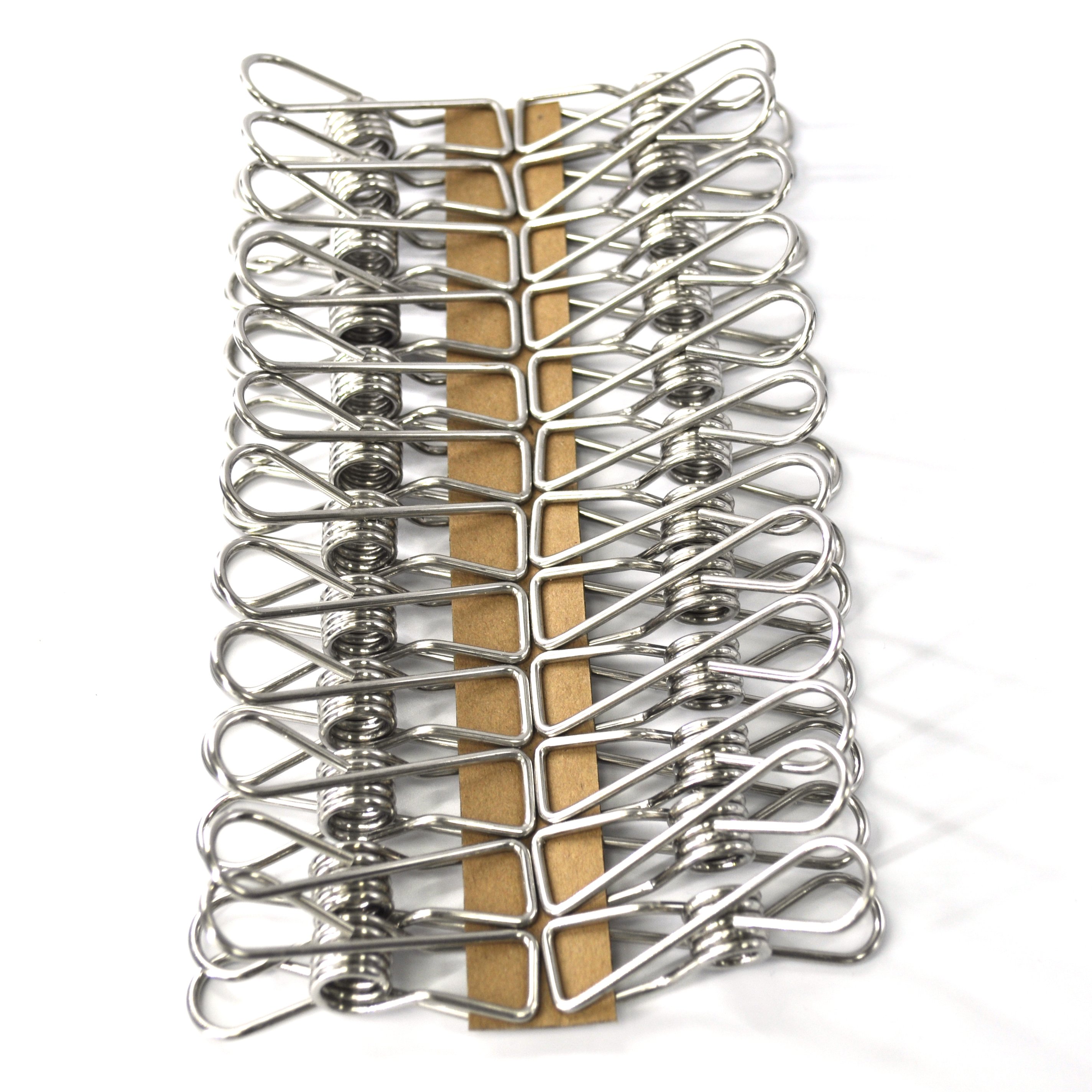 Wholesale 316 Stainless Steel clothes Sock hanger and Drying Rack With 24 Pegs Hanger