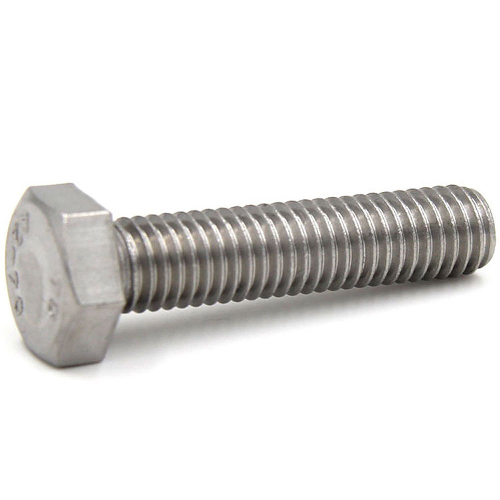 Stainless Steel 304 Auto Fasteners New Style Hex Bolts DIN933 M2 M3 M4 M5 M6-M48
