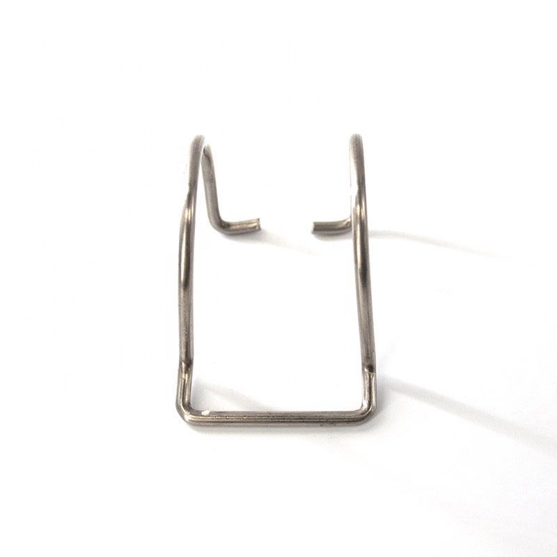 Complicated and special shape customized stainless steel bending wire forming spring clip
