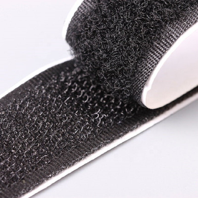 High Quality Nylon Adhesive Hook And Loop Fastener Auto Adhesive Tape Roll Velcroes Hook And Loop Tape