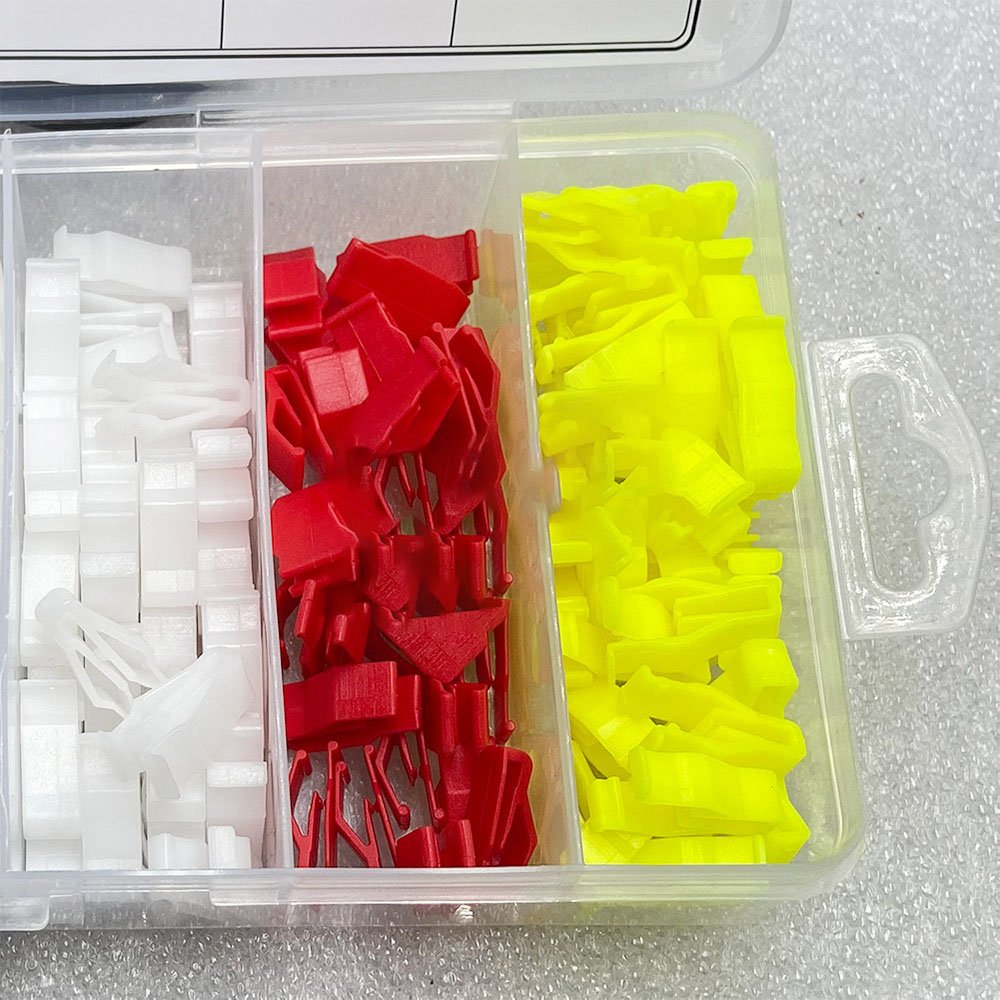 Plastic Fastener Mixed Auto Body Push Retainer Pin Rivet Bumper Door Trim Panel Fastener Clip Set for Car