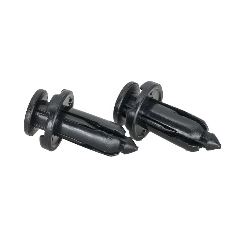 Full Car Plastic Buckle POM Black 9mm Hole Push Type Car Bumper Buckle Fastening Clip 63848-9E001
