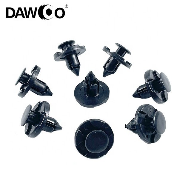 01553-09321 Black Push Type Auto Fastener Plastic Clips